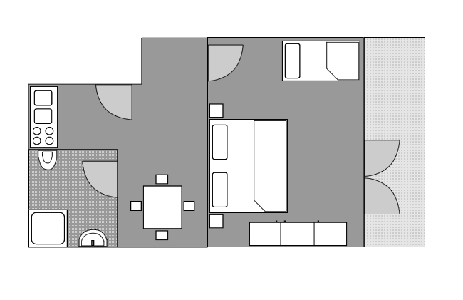 Tlocrt apartmana - 2 - Typ/2