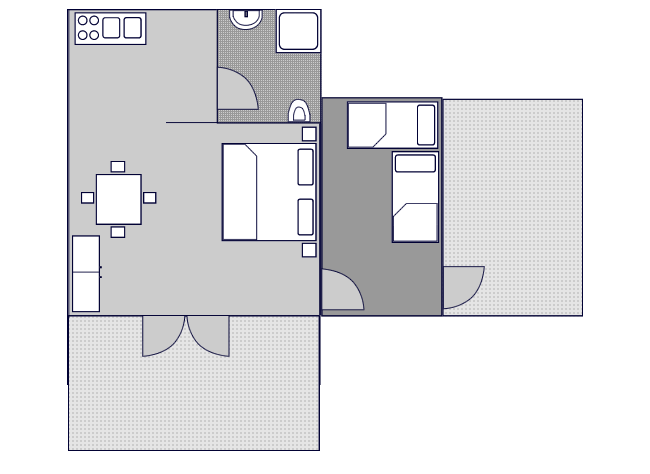 Tlocrt apartmana - 4 - Typ/2
