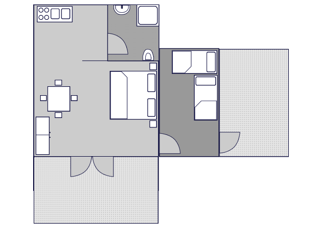 Tloris apartmaja - 4 - Typ/2