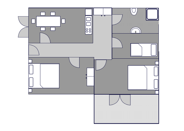 Tlocrt apartmana - 6 - Typ/5